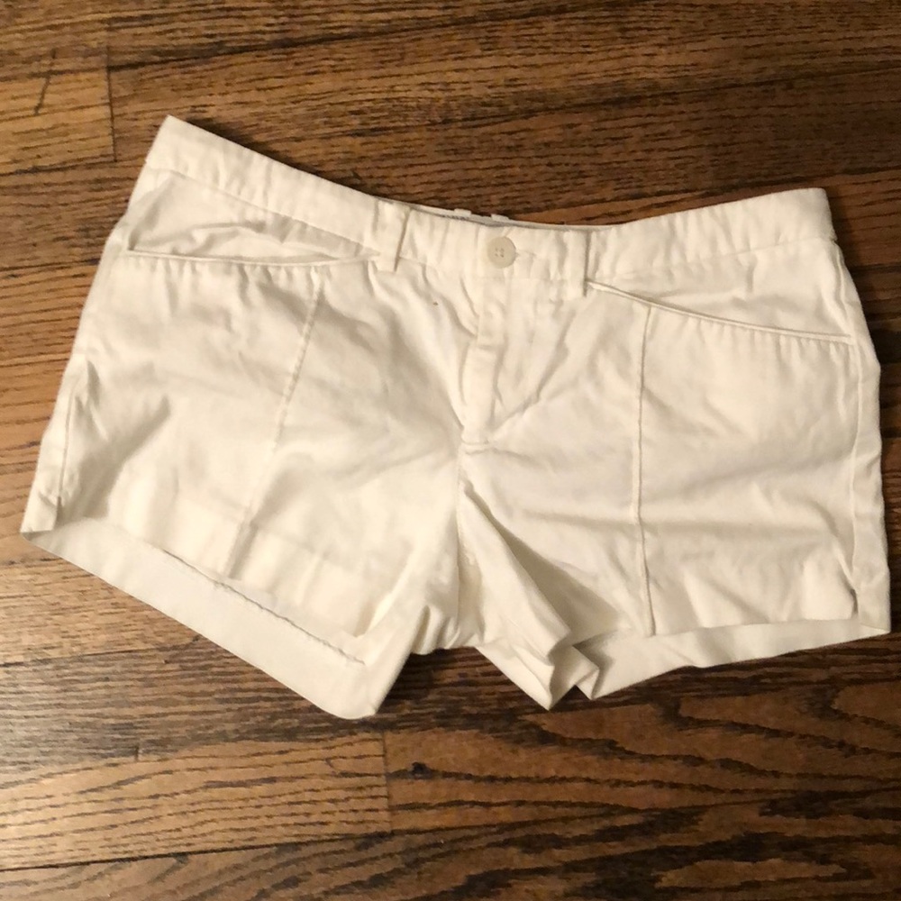 White shorts